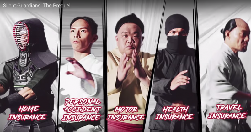 Japanese-Malaysian Insurer Recreates Quirky Branded Content 