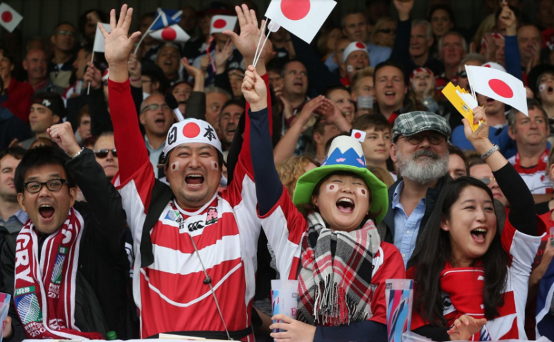 Rugby World Cup Japan Fans