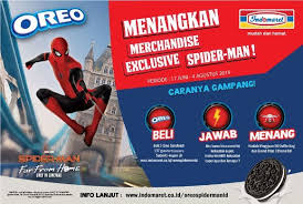 oreo spider-man promo